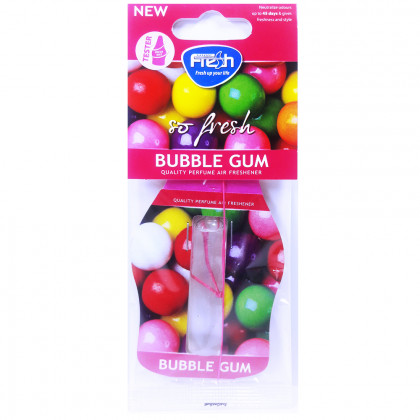 Ароматизатор жидкий на зеркало FreshWay So Fresh Ampule Bubble Gum (Жевательная Резинка) 4,5ml