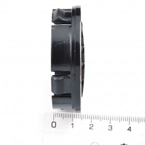 Ковпачки (заглушки) на диски Skoda, 60/55mm, чорний, 4шт