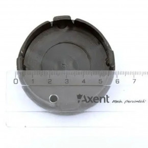 Ковпачки (заглушки) на диски Renault, 60/55mm, чорний, 4шт
