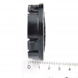 Ковпачки (заглушки) на диски Mazda, 60/55mm, чорний, 4шт