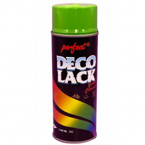 Алкидная аерозольная краска Perfect (DecoLack), Светло-зеленый (RAL6018) 400ml