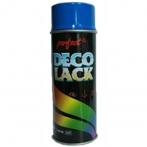 Алкидная аерозольная краска Perfect (DecoLack), Синий (RAL5017) 400ml