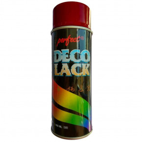 Алкидная аерозольная краска Perfect (DecoLack), Темно-красный (RAL3003) 400ml
