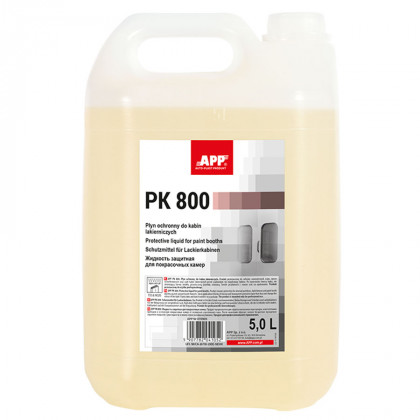 Жидкость защитная для покрасочных камер, PK 800, APP, 5l, 070905
