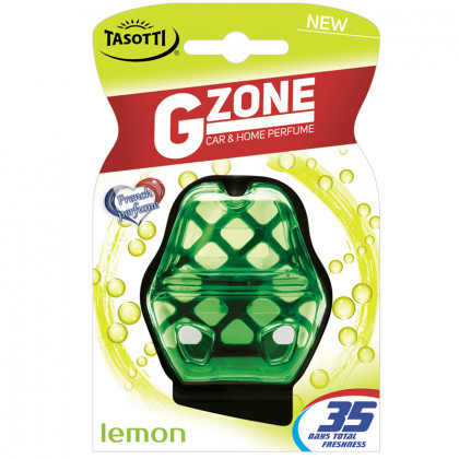 Ароматизатор гелевый на дефлектор (обдув) Tasotti G-Zone Lemon (Лимон) 10ml