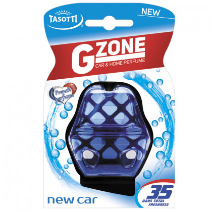 Ароматизатор гелевый на дефлектор (обдув) Tasotti G-Zone New Car (Новая Машина) 10ml