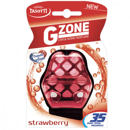 Ароматизатор гелевый на дефлектор (обдув) Tasotti G-Zone Strawberry (Клубника) 10ml