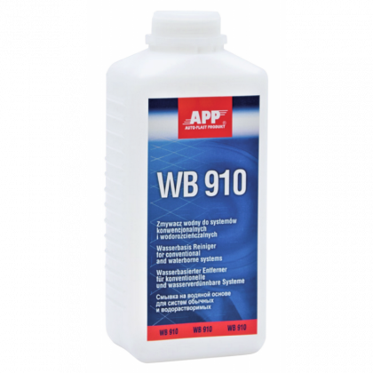 Смывка на водной основе для обычных и водорастворимых систем WB 910, APP, 1l, 030189