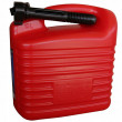 Преміум каністра Sena для пального з лійкою, 10л, пластикова, червона