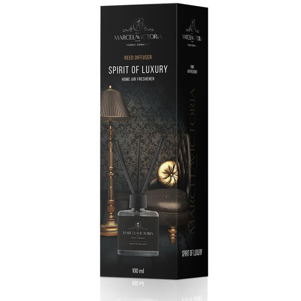 Аромадифузор для дому "Reed Diffuser" Spirit of Luxury (Дух розкоші) 100мл Marcela&Victoria