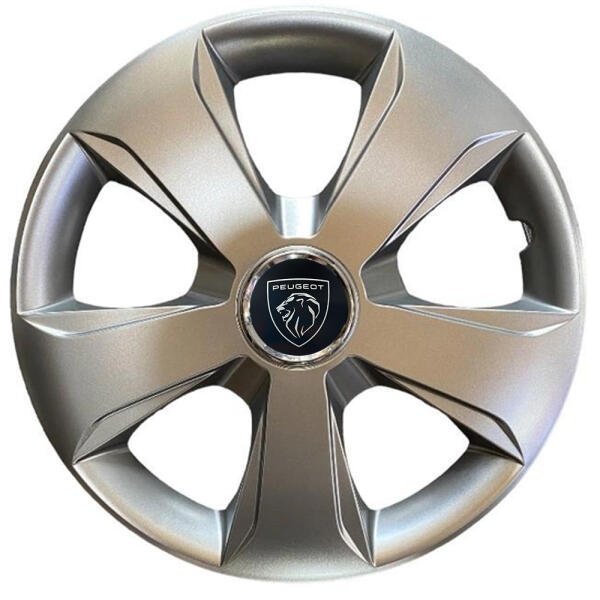 Ковпаки автомобільні R15 SJS 331 для Peugeot, 4 шт.
