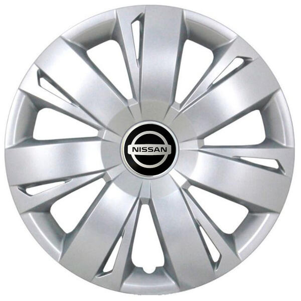 Ковпаки автомобільні R16 SJS 411 для Nissan, 4 шт.