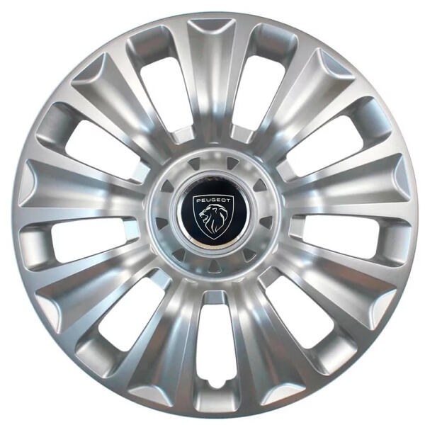 Ковпаки автомобільні R16 SJS 424 для Peugeot, 4 шт.