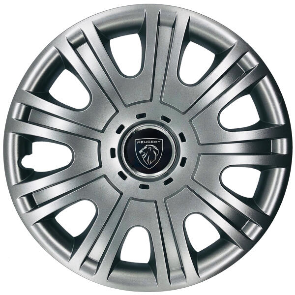 Ковпаки автомобільні R15 SJS 319 для Peugeot, 4 шт.