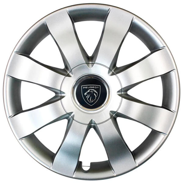 Ковпаки автомобільні R15 SJS 323 для Peugeot, 4 шт.