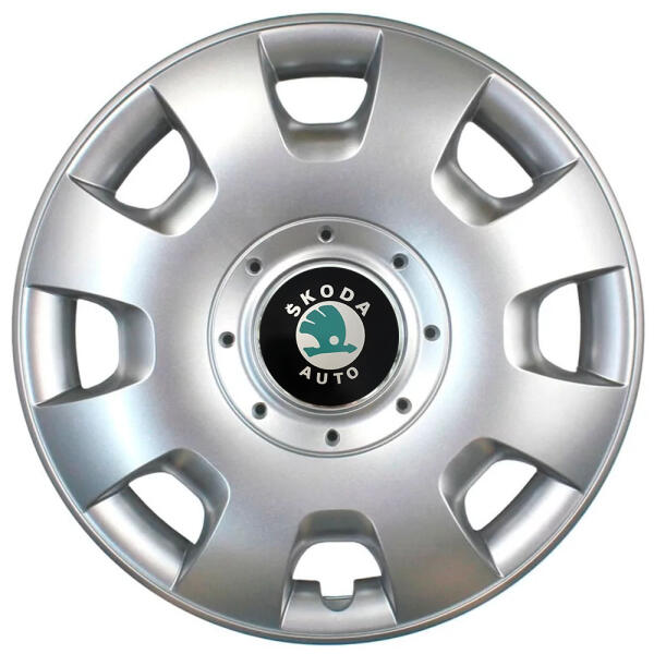 Ковпаки автомобільні R15 SJS 304 для Skoda, 4 шт.