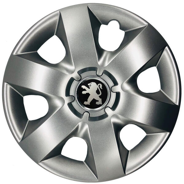 Ковпаки автомобільні R14 SJS 215 для Peugeot, 4 шт.