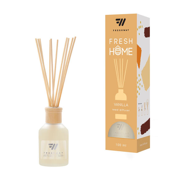 Аромадифузор для дому "FreshHome" Vanilla (Ваніль) 100мл FreshWay