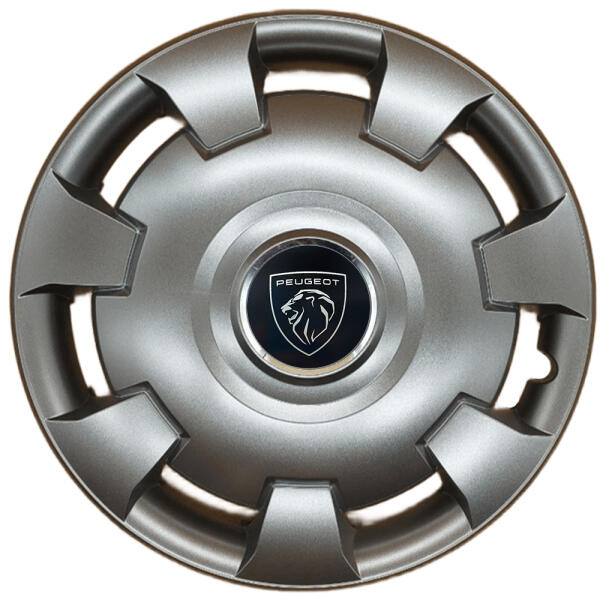 Ковпаки автомобільні R13 SJS 111 для Peugeot, 4 шт.