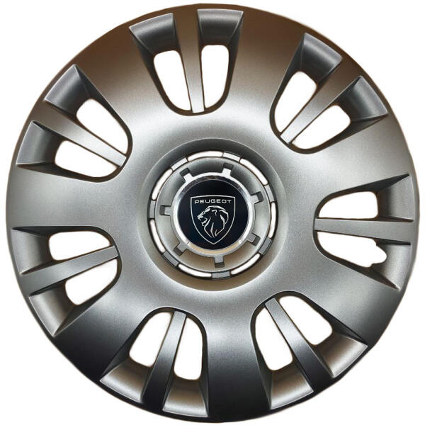 Ковпаки автомобільні R16 SJS 407 для Peugeot, 4 шт.