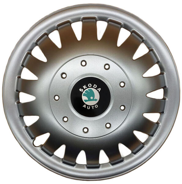 Ковпаки автомобільні R15 SJS 320 для Skoda, 4 шт.
