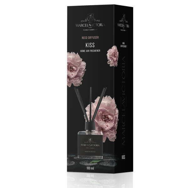 Аромадифузор для дому "Reed Diffuser" Kiss (Поцілунок) 100мл Marcela&Victoria