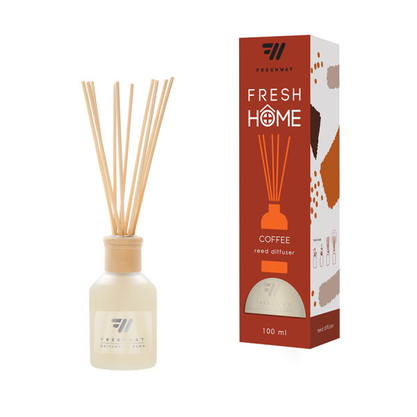 Аромадифузор для дому "FreshHome" Coffee (Кава) 100мл FreshWay
