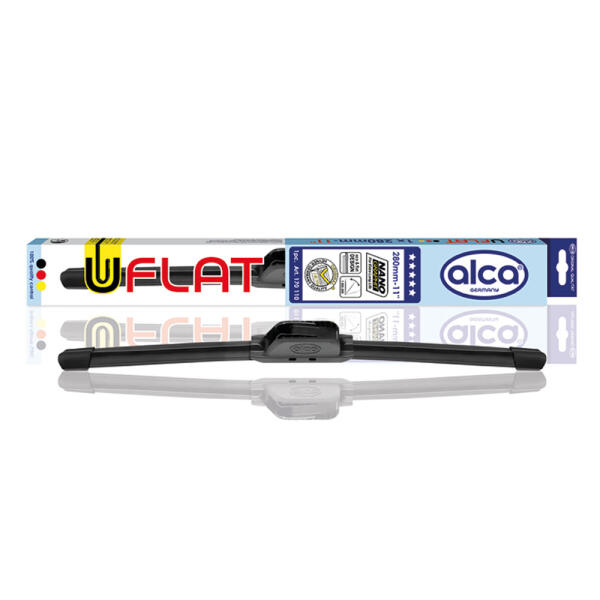 Щітка склоочисника ALCA U-Flat, безкаркасна, 280 мм, арт. 170110