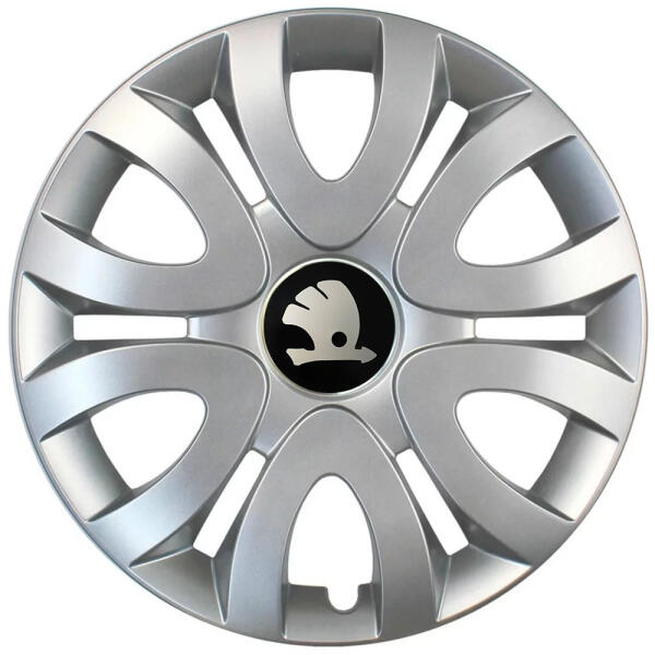 Ковпаки автомобільні R15 SJS 330 для Skoda, 4 шт.