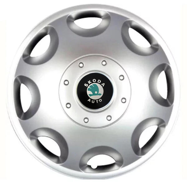 Ковпаки автомобільні R15 SJS 300 для Skoda, 4 шт.