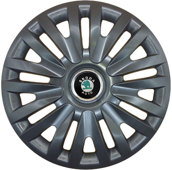 Ковпаки автомобільні R15 SJS 313 для Skoda, 4 шт.