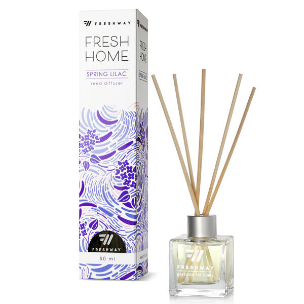 Аромадифузор для дому "FreshHome" Spring Lilac (Весняний бузок) 50мл FreshWay