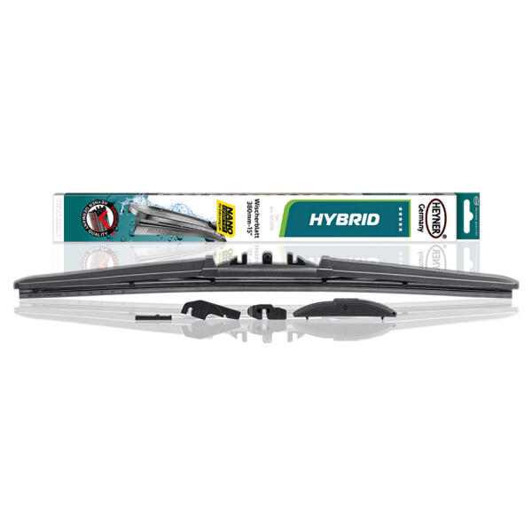 Щітка склоочисника HEYNER Hybrid, гібридна, 380 мм, арт. 025000