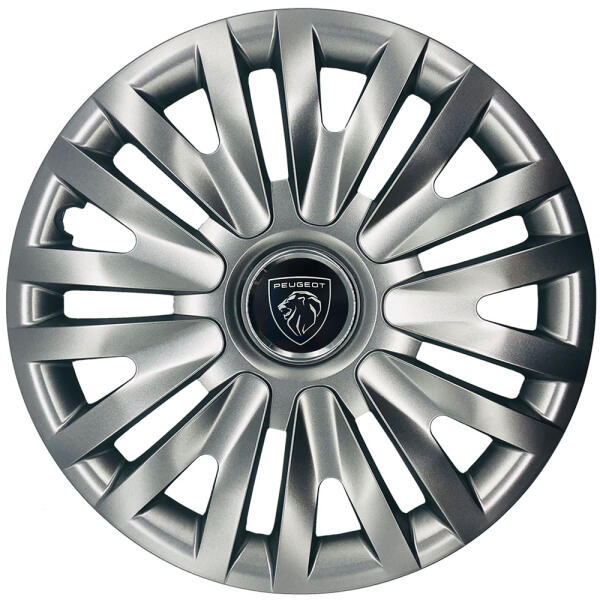 Ковпаки автомобільні R14 SJS 217 для Peugeot, 4 шт.