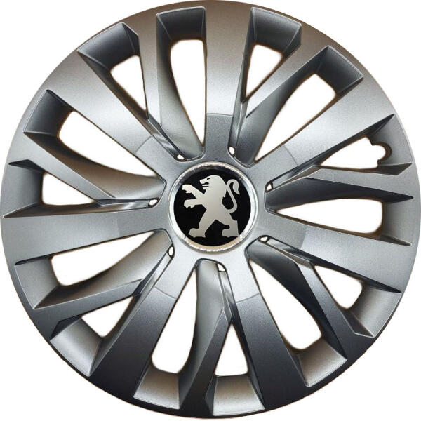 Ковпаки автомобільні R15 SJS 345 для Peugeot, 4 шт.