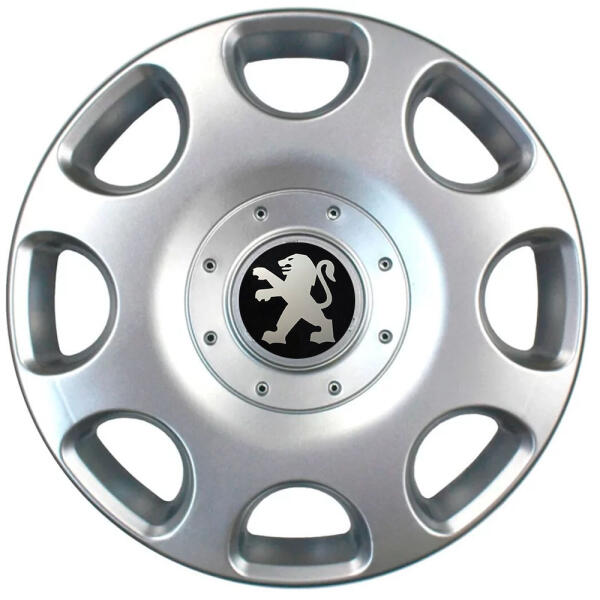 Ковпаки автомобільні R14 SJS 208 під болти для Peugeot, 4 шт.