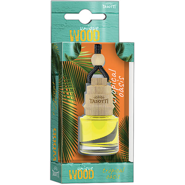 Ароматизатор для авто пробка "Unique Wood" Tropical Oasis 7мл Tasotti