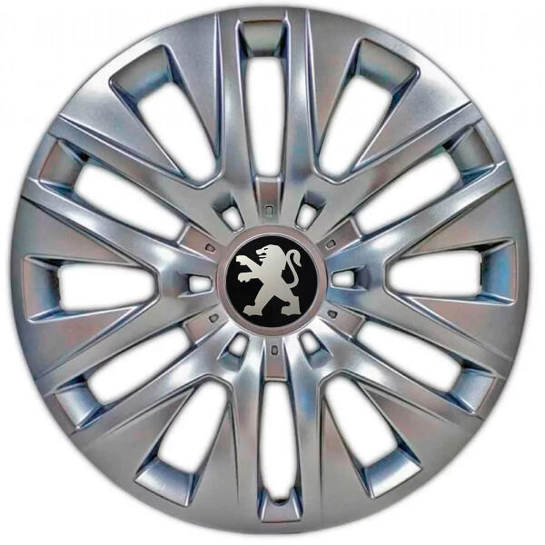 Ковпаки автомобільні R16 SJS 429 для Peugeot, 4 шт.