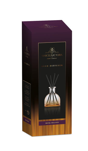 Аромадифузор для дому "Royal Collection" Musk Melody (Мелодія Мускусу) 160мл Marcela&Victoria