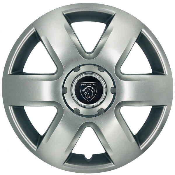 Ковпаки автомобільні R15 SJS 337 для Peugeot, 4 шт.