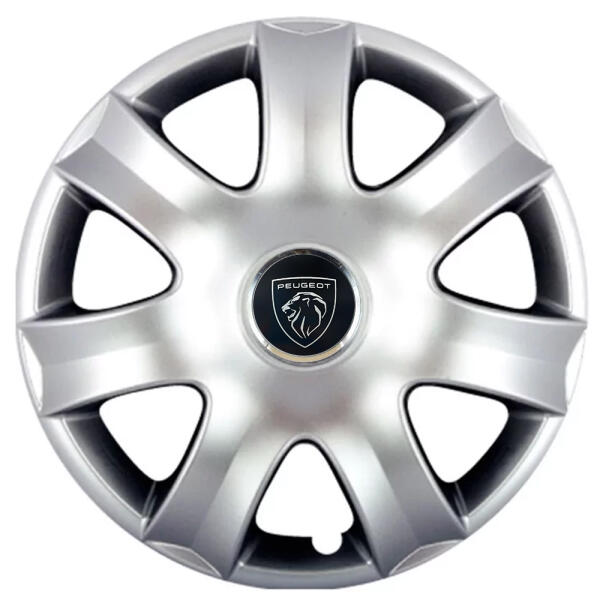 Ковпаки автомобільні R15 SJS 326 для Peugeot, 4 шт.