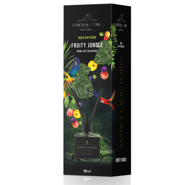 Аромадифузор для дому "Reed Diffuser" Fruity Jungle (Фруктові джунглі) 100мл Marcela&Victoria