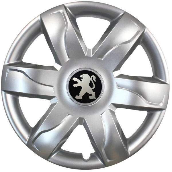 Ковпаки автомобільні R15 SJS 318 для Peugeot, 4 шт.