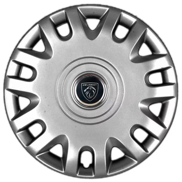 Ковпаки автомобільні R15 SJS 333 для Peugeot, 4 шт.