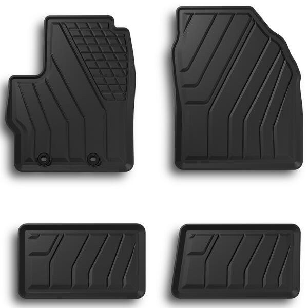 Килимки в салон для Toyota Yaris IV / XP210 (2020–дотепер), хетчбек, 4 шт., Amal Plast