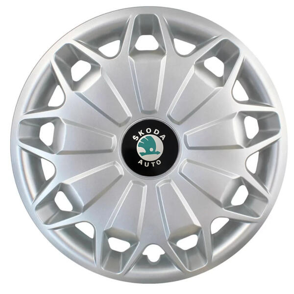 Ковпаки автомобільні R15 SJS 338 для Skoda, 4 шт.