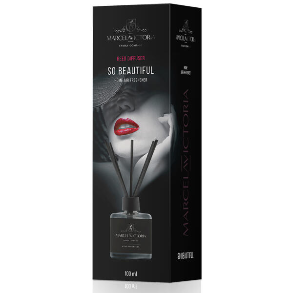Аромадифузор для дому "Reed Diffuser" So Beautiful (Прекрасне) 100мл Marcela&Victoria