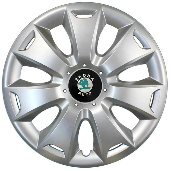 Ковпаки автомобільні R15 SJS 335 для Skoda, 4 шт.