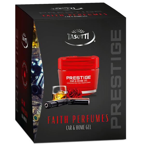 Ароматизатор для авто гелевий "Gel Prestige" Fresh Party (Вечірка свіжості) 50мл Tasotti
