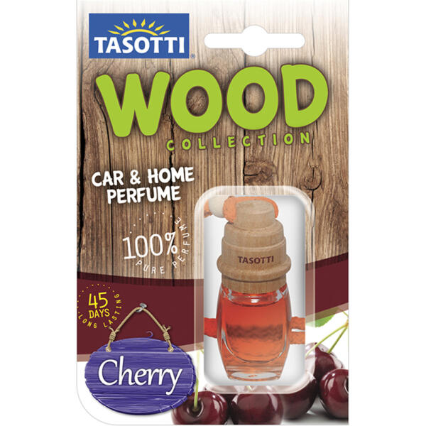 Ароматизатор для авто пробка "Wood" Cherry (Вишня) 7мл Tasotti